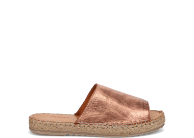 Μπρονζέ δερμάτινη εσπαντρίγια - MIGATO - 