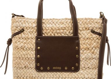 MTNG ψάθινη τσάντα POZO - MTNG - 