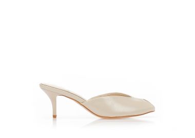 Mules δερματίνη peep-toe ΜΠΕΖ - Tsoukalas - 