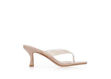 Mules με διαφάνεια NUDE - Tsoukalas - 