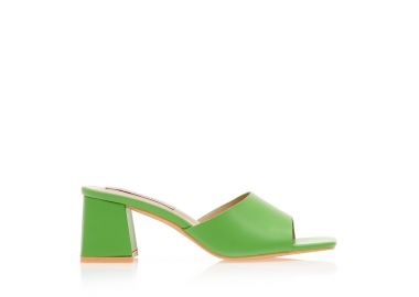 Mules πράσινα δερματίνη ΠΡΑΣΙΝΟ - Tsoukalas - 