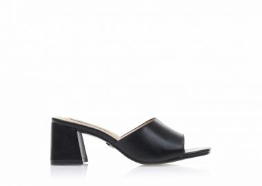 Mules TSOUKALAS μαύρα δερματίνη ΜΑΥΡΟ - Tsoukalas - 