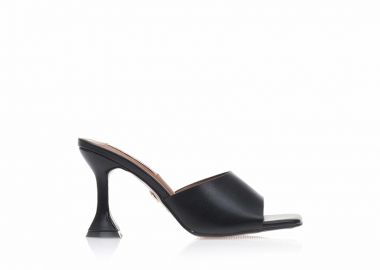 Mules TSOUKALAS μαύρα δερματίνη ΜΑΥΡΟ - Tsoukalas - 
