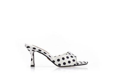 Mules TSOUKALAS πουά ΛΕΥΚΟ - Tsoukalas - 