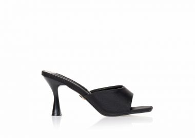Mules TSOUKALAS σατέν ΜΑΥΡΟ - Tsoukalas - 