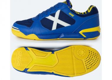 Munich One 58 IN 3071058 Χαμηλά Ποδοσφαιρικά Παπούτσια Σάλας Μπλε - Munich - 