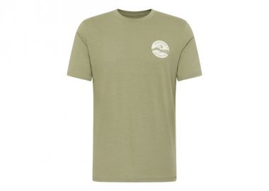 Mustang Ανδρικό T-shirt Κοντομάνικο Χακί 1013805-6273 - Mustang - 