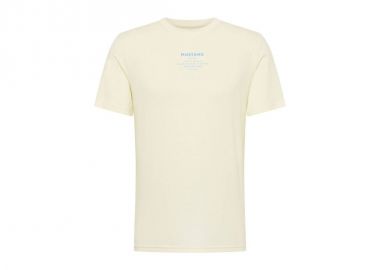 Mustang Ανδρικό T-shirt Κοντομάνικο Μπεζ 1013806-8001 - Mustang - 