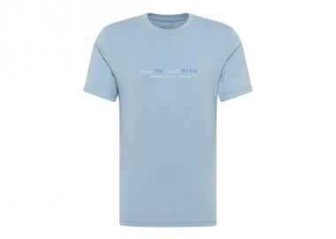 Mustang Ανδρικό T-shirt Κοντομάνικο Μπλε 1013562 5124 - Mustang - 