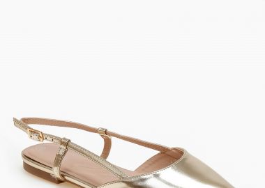 Μυτερές εξώφτερνες μπαλαρίνες - Χρυσό - Issue - 
