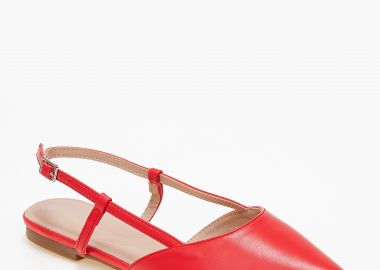 Μυτερές εξώφτερνες μπαλαρίνες - Κόκκινο - Issue - 