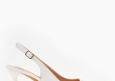 Mυτερές slingback γόβες - Λευκό - Issue - 