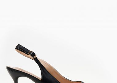 Mυτερές slingback γόβες - Μαύρο - Issue - 