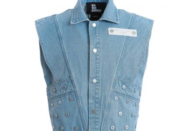 MWM Blue Denim Vest Γυναικείο - Μπλε-MW091090377-BLUE - Mod Wave Movement - 