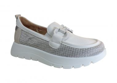 My soft Γυναικεία Παπούτσια Μοκασίνια 25M269 Λευκό - my soft - 