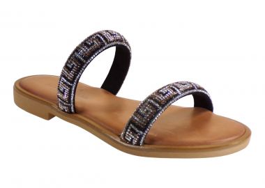 Myconian Greek Sandals Γυμαικεία Παπούτσια Πέδιλα 2161 Κάμελ - Myconian Greek Sandals - 