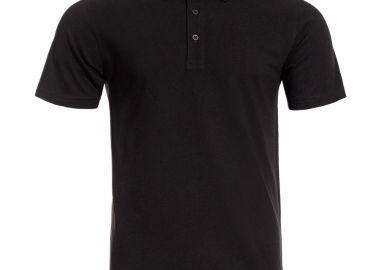 NAOS Μπλουζάκι πόλο STENSO 02002075 Black - Stenso - 