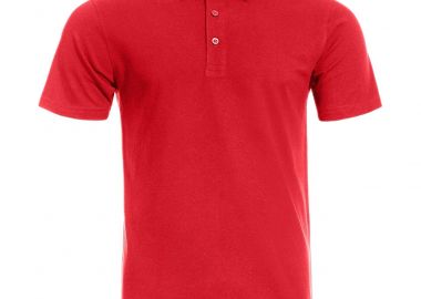 NAOS Μπλουζάκι πόλο STENSO 02002075 Red -  - 