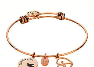 NATALIE GERSA Βραχιόλι από Ανοξείδωτο ατσάλι Rose Gold NG-B0022 - Natalie Gersa - 