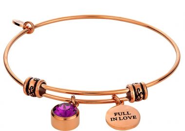 NATALIE GERSA Βραχιόλι από Ανοξείδωτο ατσάλι Rose Gold NG-B0043 - Natalie Gersa - 