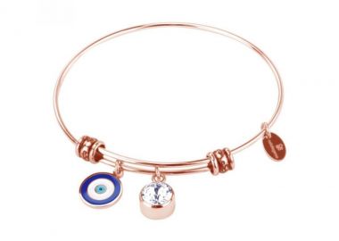NATALIE GERSA Βραχιόλι από Ανοξείδωτο ατσάλι Rose Gold NG-B0055 - Natalie Gersa - 