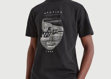 Nautica ανδρικό T-shirt με graphic print 