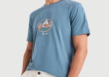 Nautica ανδρικό T-shirt με graphic print 