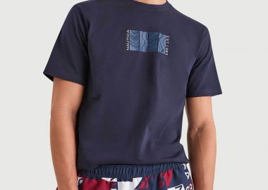 Nautica ανδρικό T-shirt με graphic print 