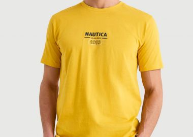 Nautica ανδρικό T-shirt με λογότυπο 