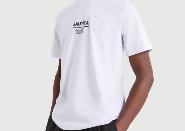 Nautica ανδρικό T-shirt με λογότυπο 