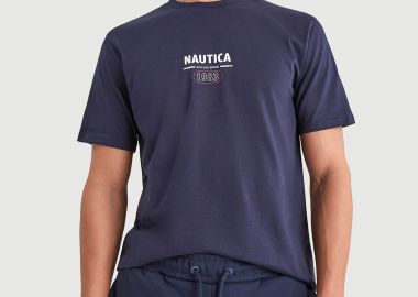 Nautica ανδρικό T-shirt με λογότυπο 