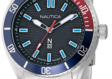 NAUTICA N83 Finn World - NAPFWS503, Silver case with Stainless Steel Bracelet - Nautica - 
