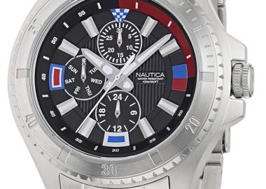 NAUTICA NCT Leeway - NAPLWF504, Silver case with Stainless Steel Bracelet - Nautica - 