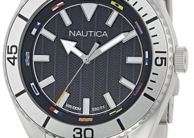 NAUTICA NCT Windworld - NAPWWF503, Silver case with Stainless Steel Bracelet - Nautica - 