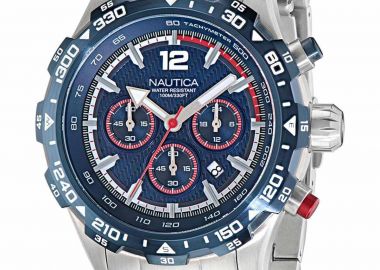 NAUTICA NST Chronograph - NAPNSS404, Silver case with Stainless Steel Bracelet - Nautica - 