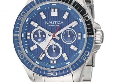 NAUTICA NST Windrose - NAPWRS505, Silver case with Stainless Steel Bracelet - Nautica - 