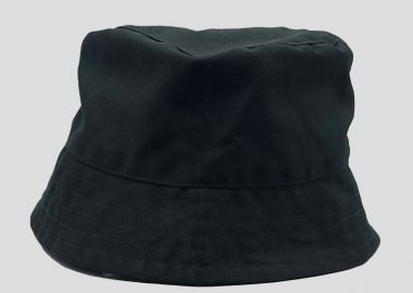 NE EN AOUT Ανδρικό Μαύρο Twill Bucket Hat - NE EN AOUT - 