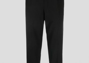 NEIL BARRETT Ανδρικό Μαύρο Zip Trousers In Black - NEIL BARRETT - 
