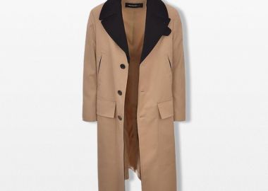 NEIL BARRETT Ανδρικό Πολύχρωμο Coat With Big Lateral Pockets - NEIL BARRETT - 