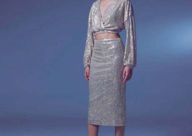 NELLY γυναίκεια midi φούστα μπεζ - SOU - 