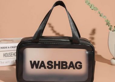 ΝΕΣΕΣΕΡ ΤΣΑΝΤΑΚΙ ΜΑΥΡΟ - WASHBAG - fashionroom - 
