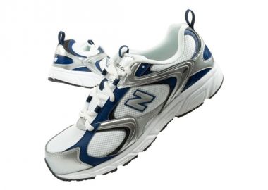 New Balance 408 men's sports shoes sneakers fashionable comfortable white silver - New balance - 
