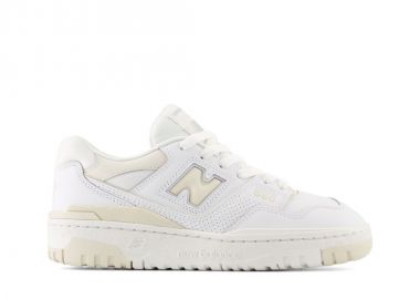 New Balance 550 White Cream Leather GS GSB550BK MBS - New balance - 