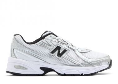 New Balance 740 White Silver Metallic Navy U740NW2 MBS - New balance - 