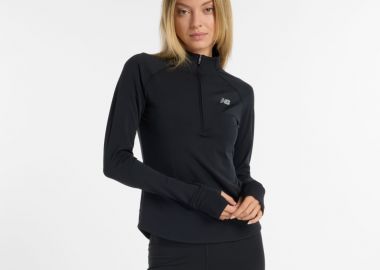 New Balance Heat Grid Half Zip WT51201BK - New balance - 