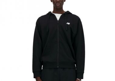 New Balance Sport Essentials Logo French Terry Full Zip MJ41501BK - New balance - 