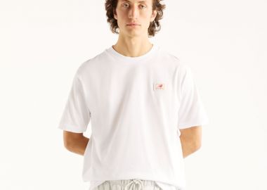 New Balance Woven Label TShirt MT53928WT - New balance - 