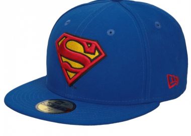 New Era Character Basic Superman Ανδρικό Jockey με Ίσιο Γείσο Μπλε 10862337 - New Era - 
