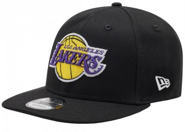 New Era Los Angeles Lakers Ανδρικό Jockey με Ίσιο Γείσο Μαύρο 60245408 - New Era - 