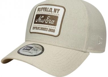 New Era Patch Line Cream 9FORTY EFrame Adjustable Cap 60667679 - New Era - 